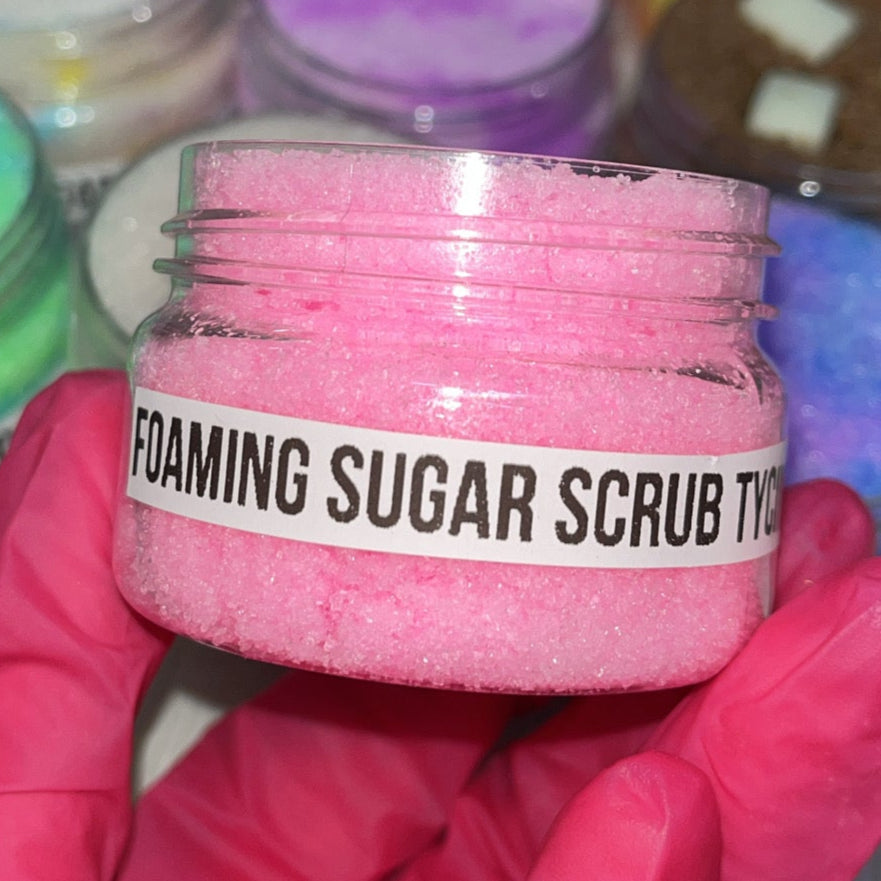 Rose Blossom Foaming Sugar Scrub - 80g/600g