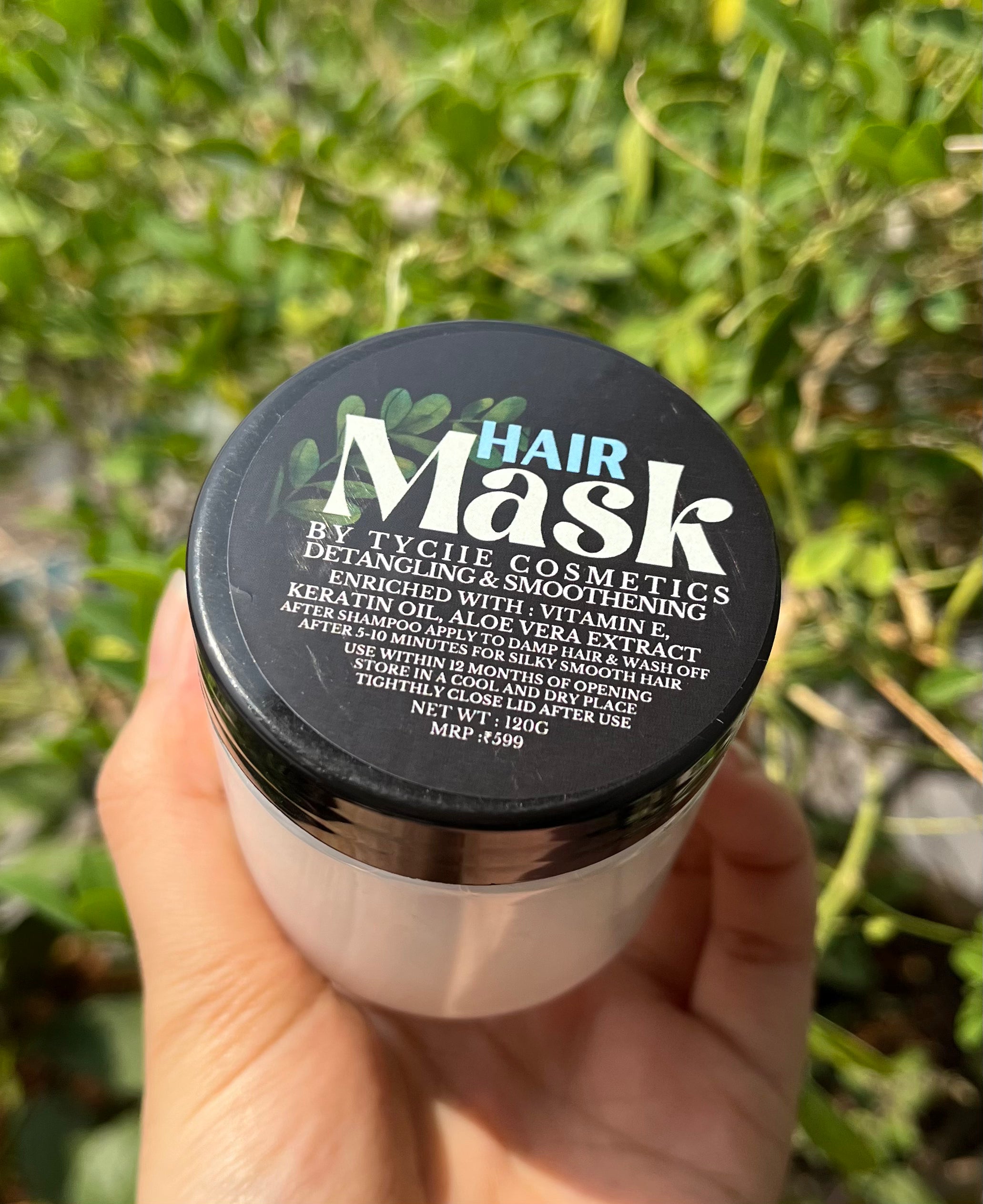 Keratin & Vitamin E Hair Mask 100g ( Thicker formulation ) Tyciie