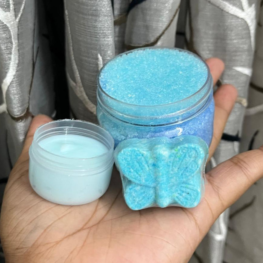 Foot Scrub Combo ( Pedicure Bomb Will be Random colour / Flavor )