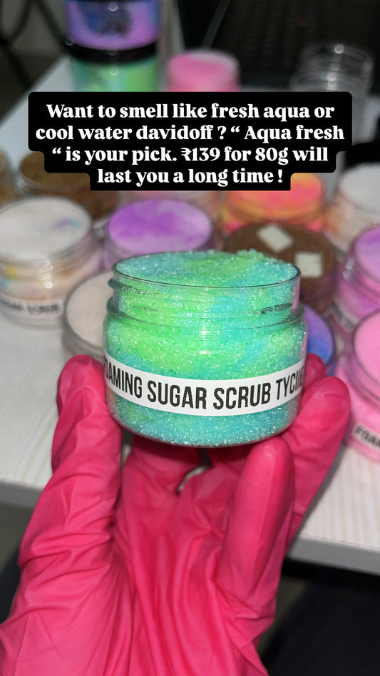 Aqua Fresh Foaming Body Scrub 80g/600g