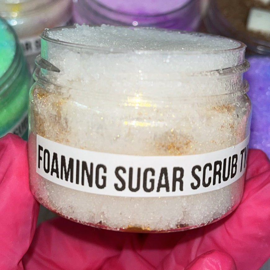 Luxury Oudh Foaming Sugar Scrub 80g / 300g / 1kg ✨🫧🧼