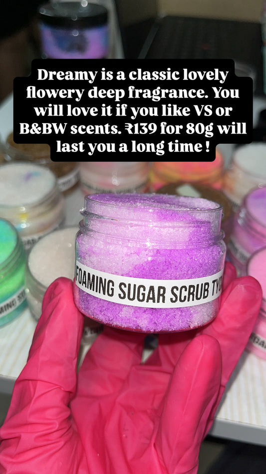 Dreamy Foaming Body Scrub 80g/600g