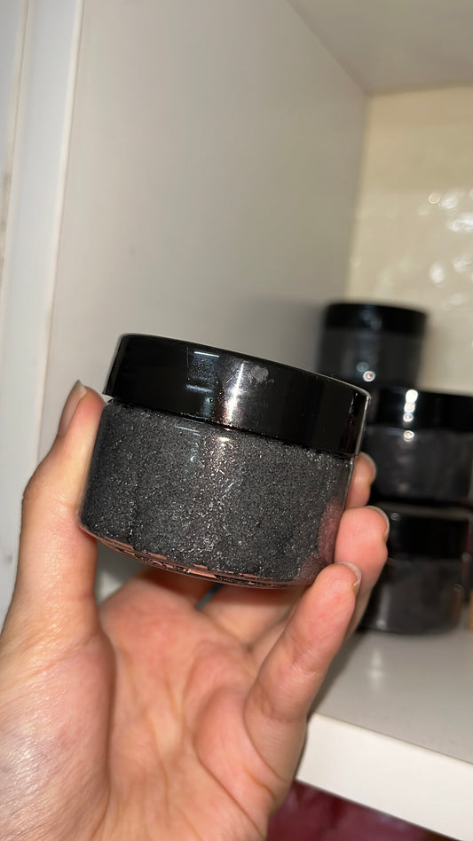 Charcoal Tea Tree Foaming Sugar Scrub 80g ( last chance )