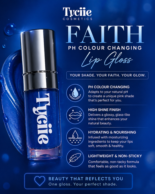FAITH Hydrating Lip Gloss 8ml ✨ pH colour changing