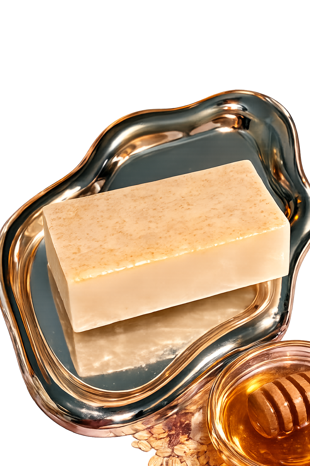 Oats 🥣 & Honey🍯Triple Butter Soap ( Moisturizing & Eczema Relief Soap ) 🧼🫧- 120g