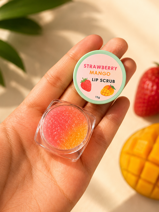 Strawberry Mango Lip Scrub - 8g 🍓🥭✨