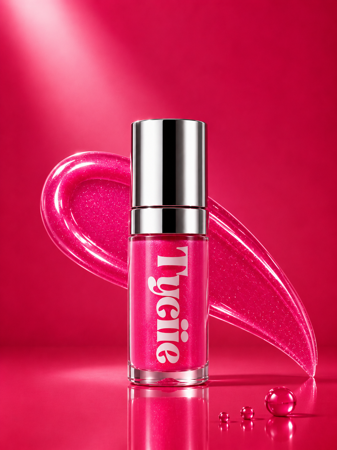 BARBIE Neon Pink Hydrating Lip Gloss 8ml ✨