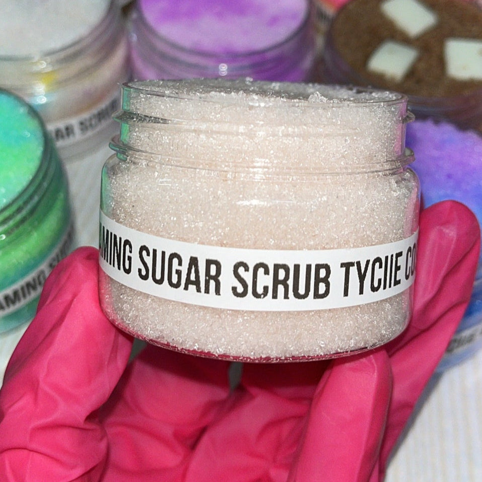 Marshmallow Fluff Foaming Sugar Scrub 80g / 300g / 1kg 🤍🫧🧼