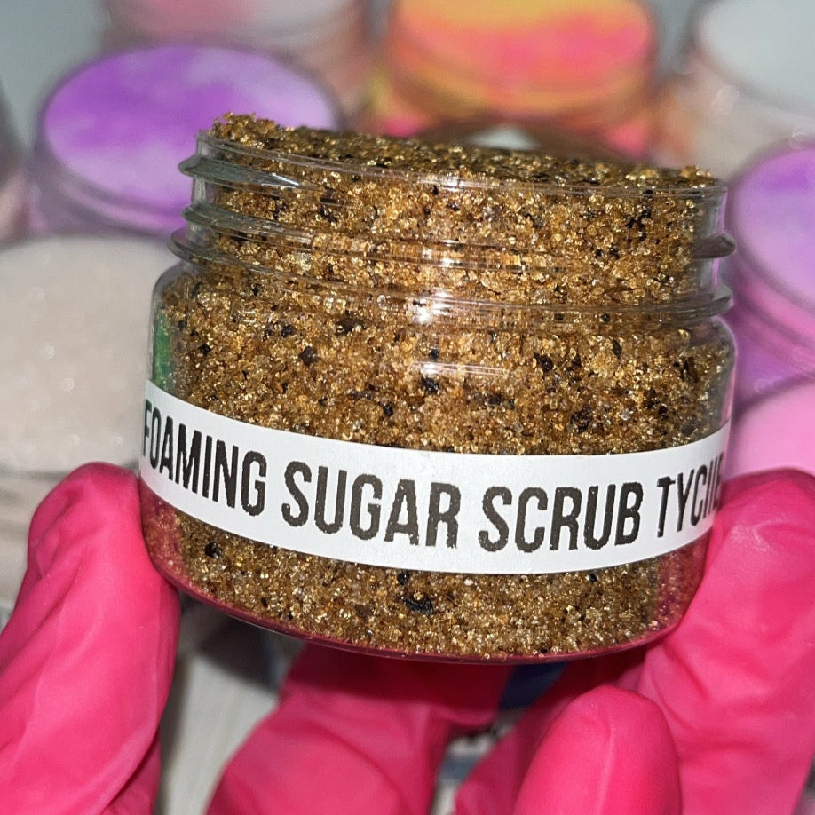 Filter Coffee Foaming Sugar Scrub 80g / 300g / 1kg ☕🫧🧼