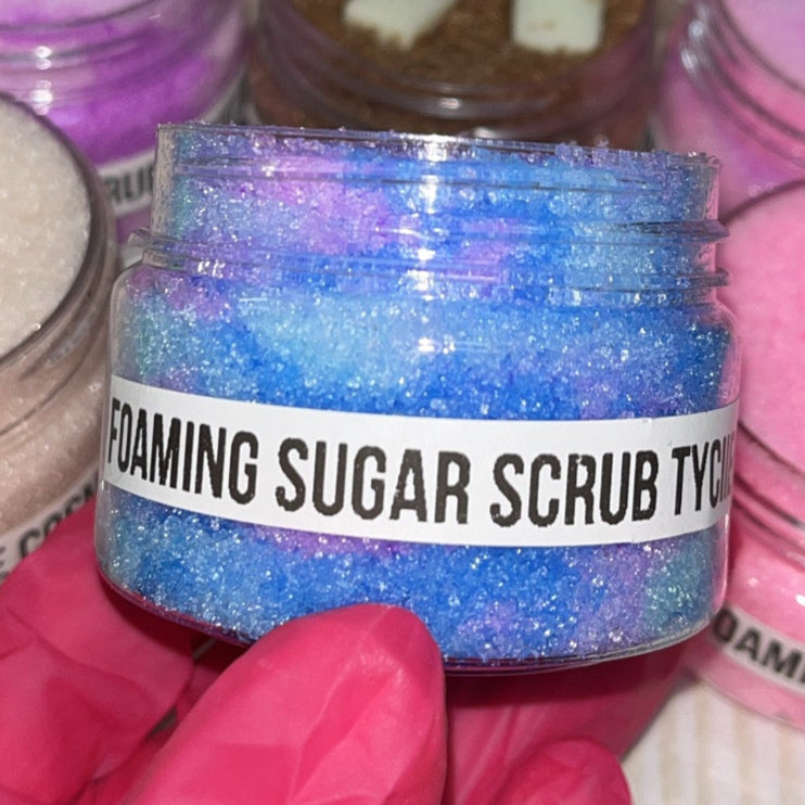 Moon Lady Foaming Sugar Scrub 80g / 300g / 1kg 💙🫧🧼