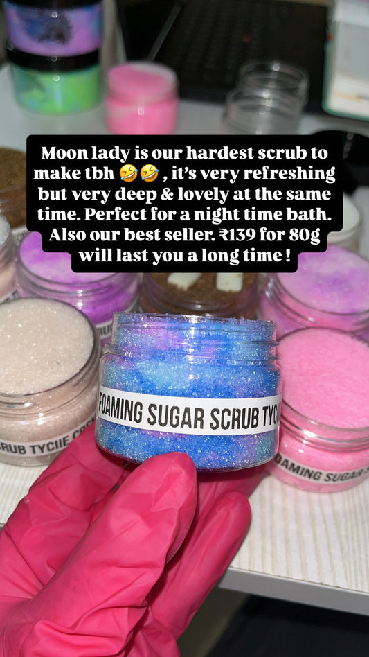Foaming Sugar Scrub - Moon Lady 80g/600g