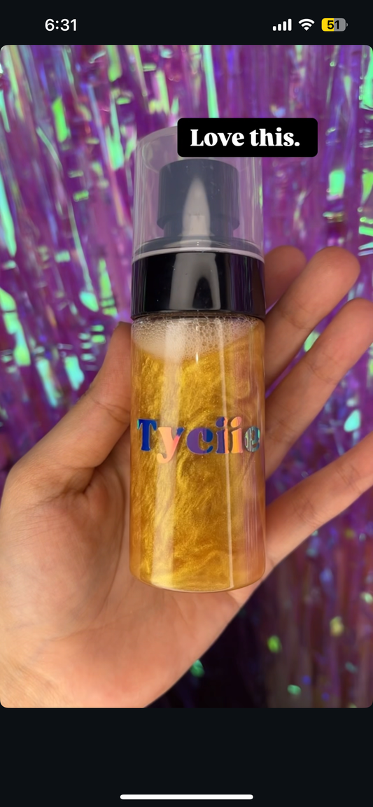 Gold shimmer mist ( vitamin c base )