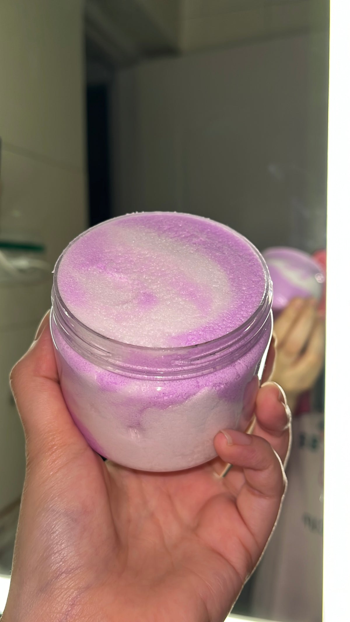 Dreamy Foaming Sugar Scrub 240g/1kg 💜🫧🧼