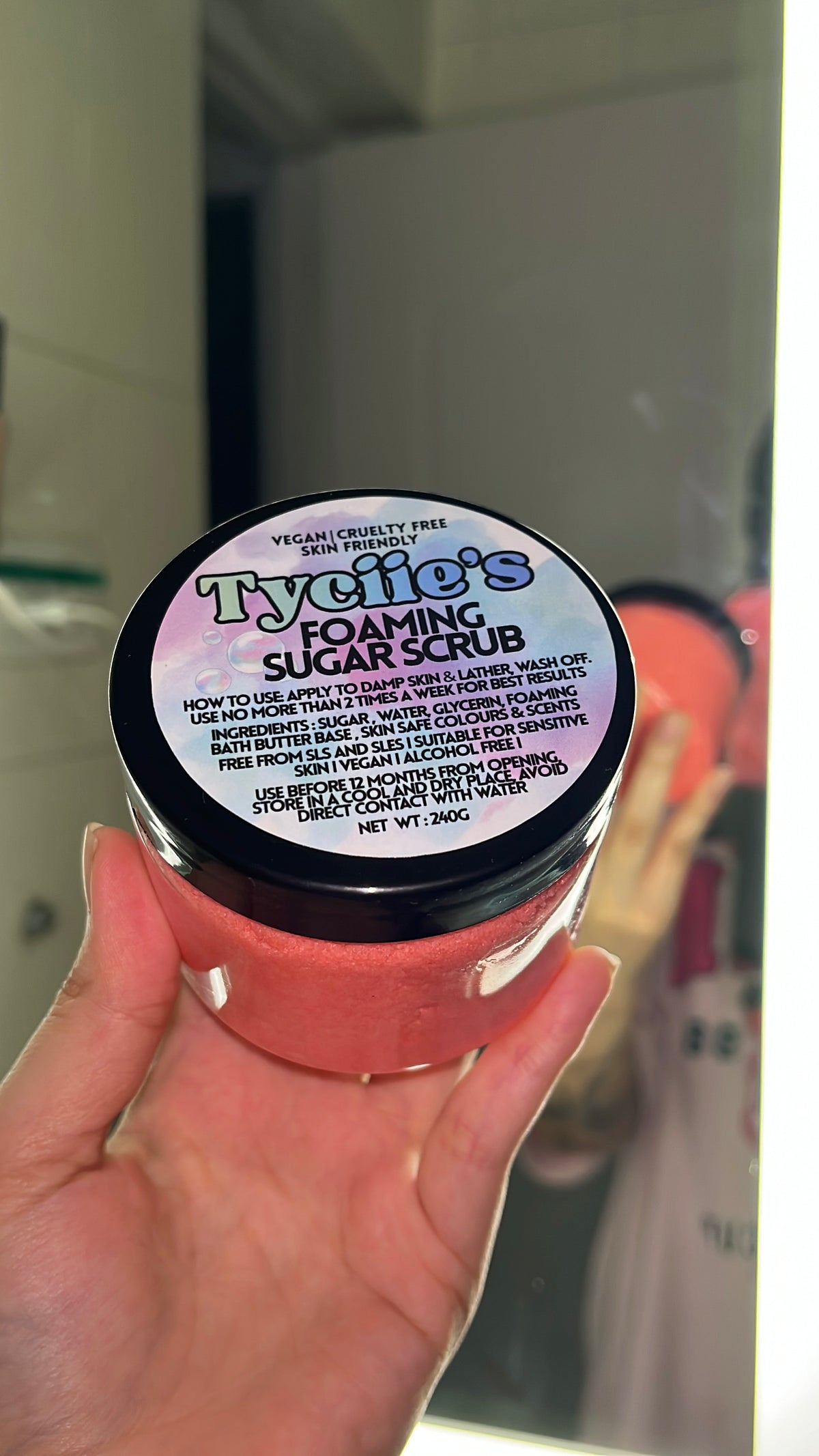 Juicy Watermelon Foaming Sugar Scrub 240g / 1kg 🍉🫧🧼