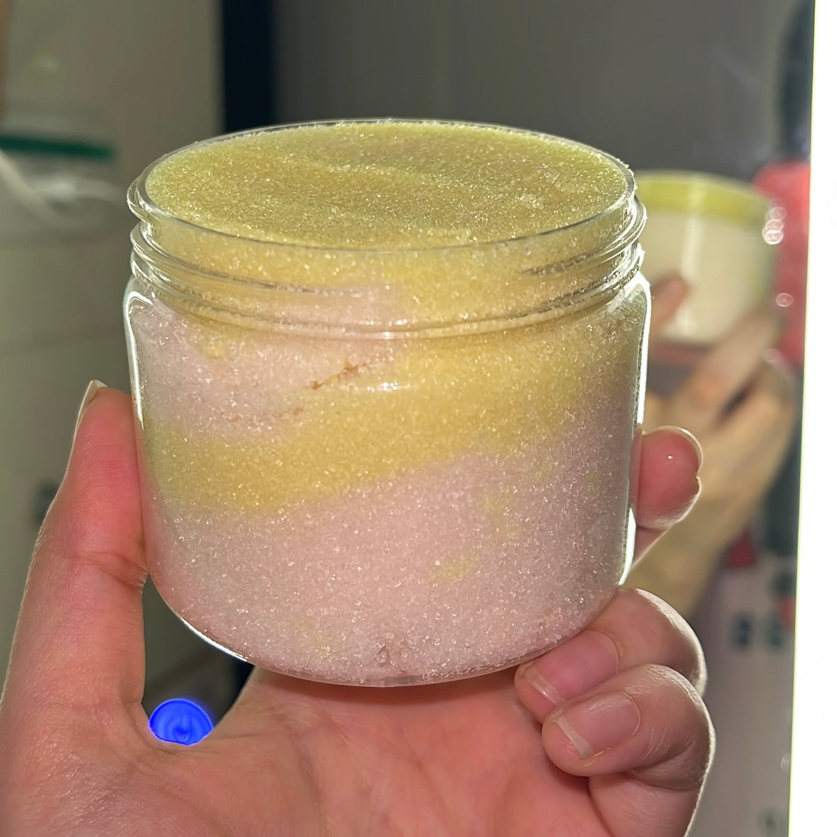 Pineapple Party ( Pinacollada scented ) Foaming Sugar Scrub 240g / 1kg 🍍🫧🧼