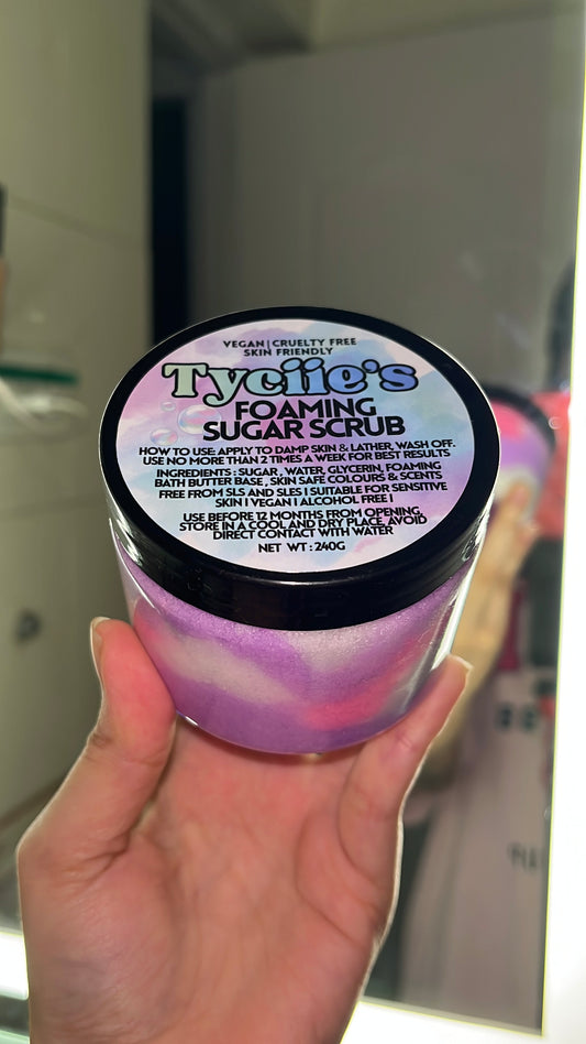Inspired by Chanel No. 5 Foaming Sugar Scrub 240g / 1kg 🩷🫧🧼