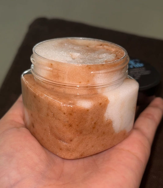 Cafe Latte Foaming Body Scrub - 80g/600g