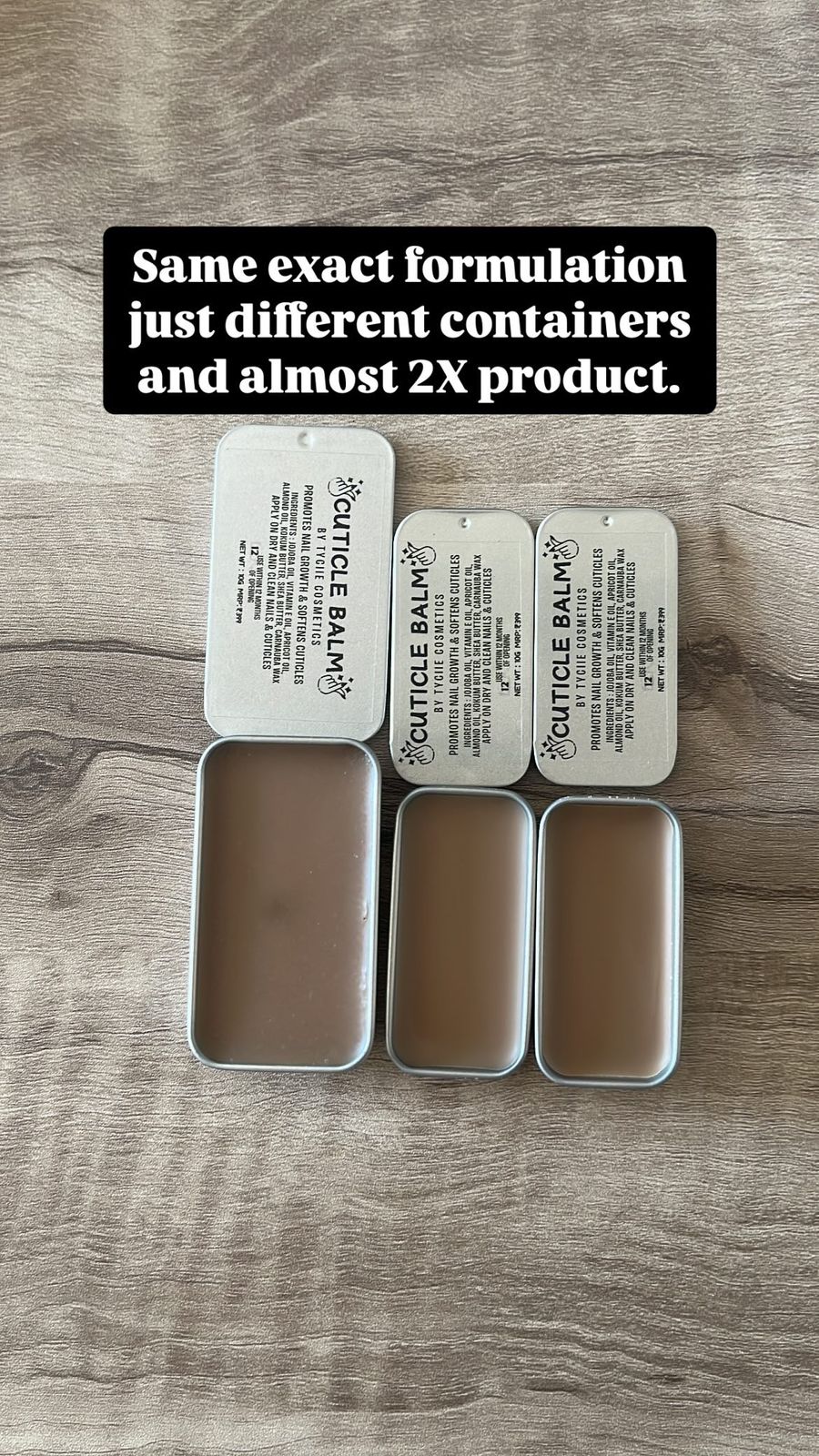 Cuticle balm