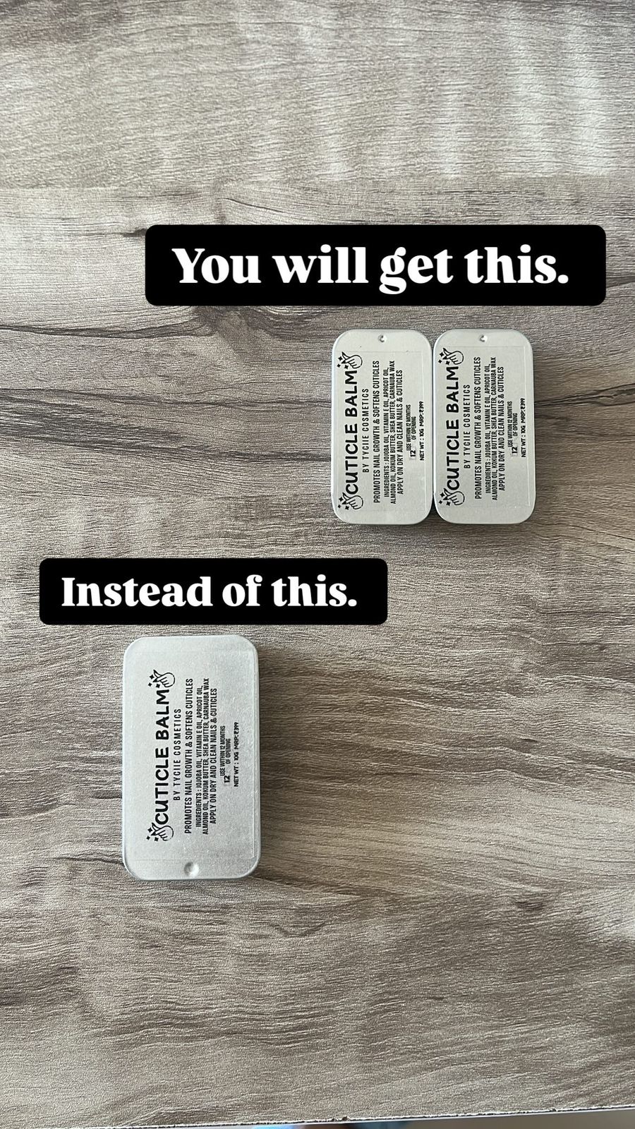 Cuticle balm