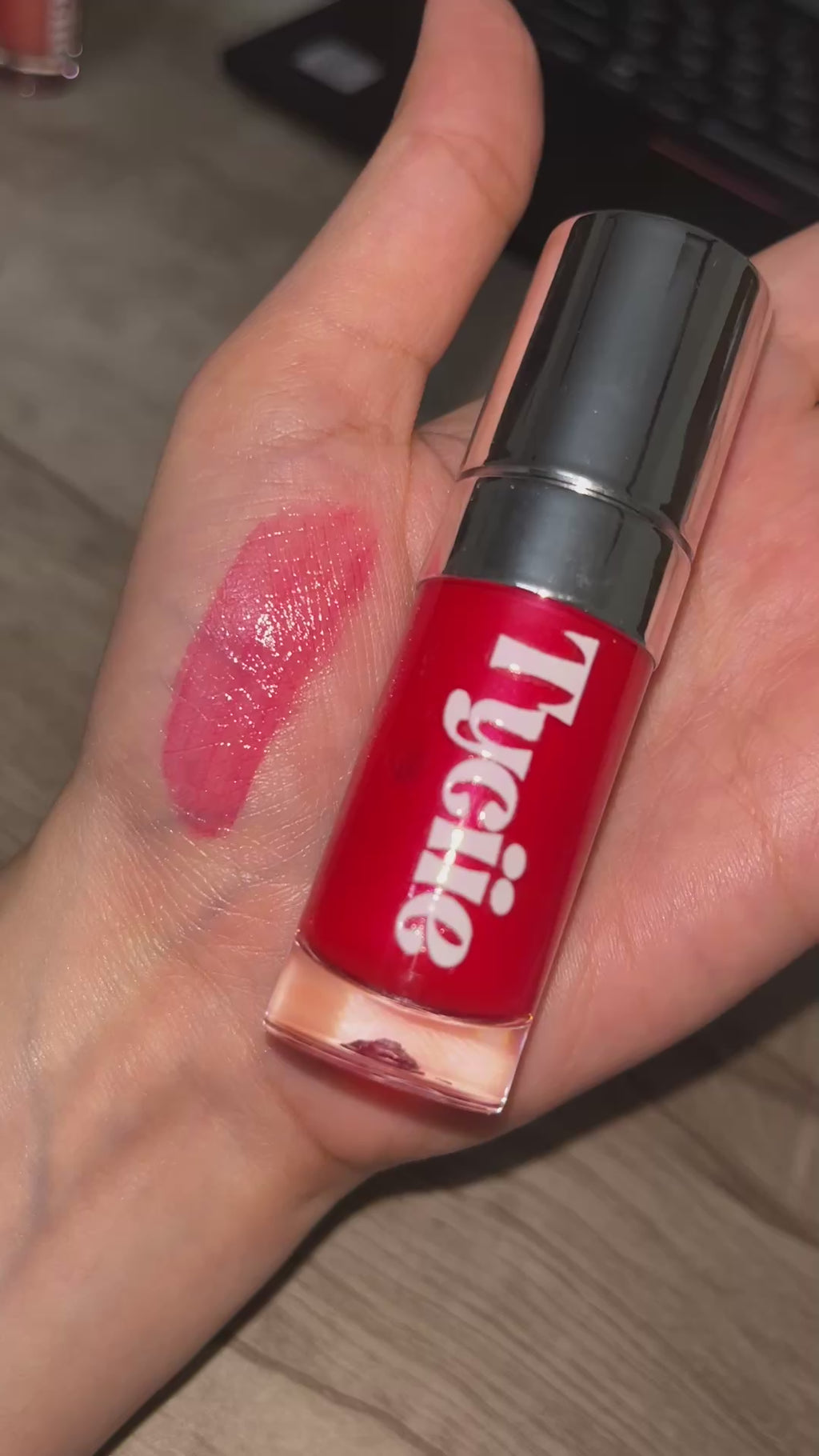 BARBIE Neon Pink Hydrating Lip Gloss 8ml ✨